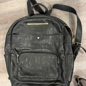 steve madden logo backpack
